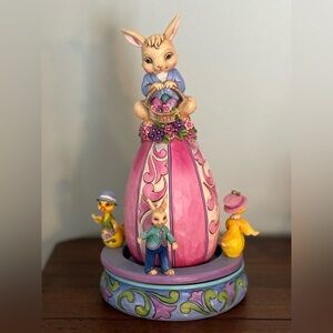 Jim Shore Egg-cited for Easter Figurine